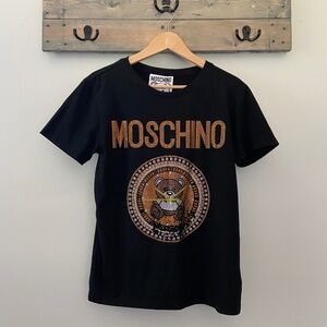 Women's Moschino Couture! T-Shirt, Black colour, Size Medium